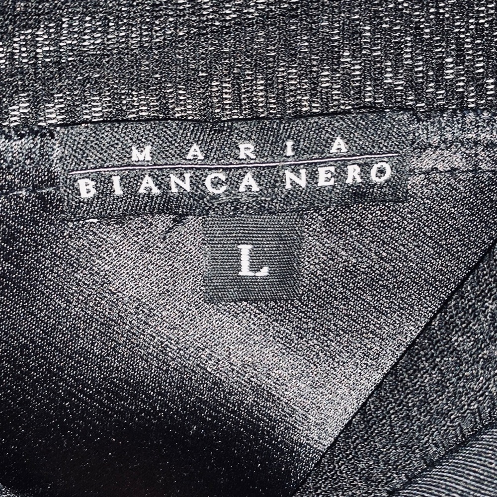 Last call NWT Maria Bianca Nero Bodycon Midi Dress - Picture 4 of 7